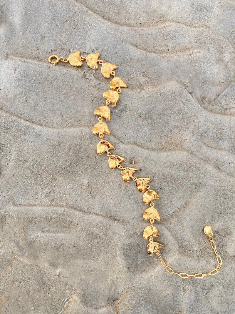 Vacation Sunset Bracelet Gold