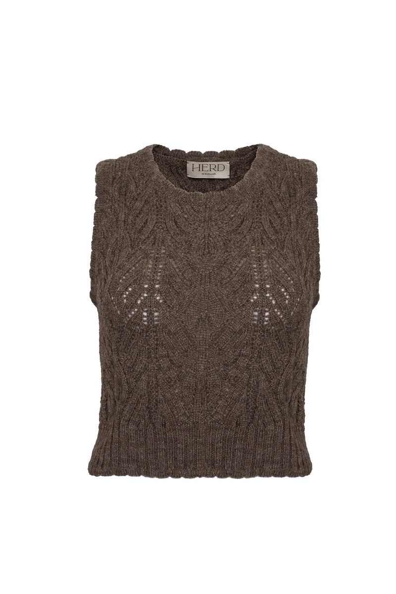 Wyre Vest in Loam