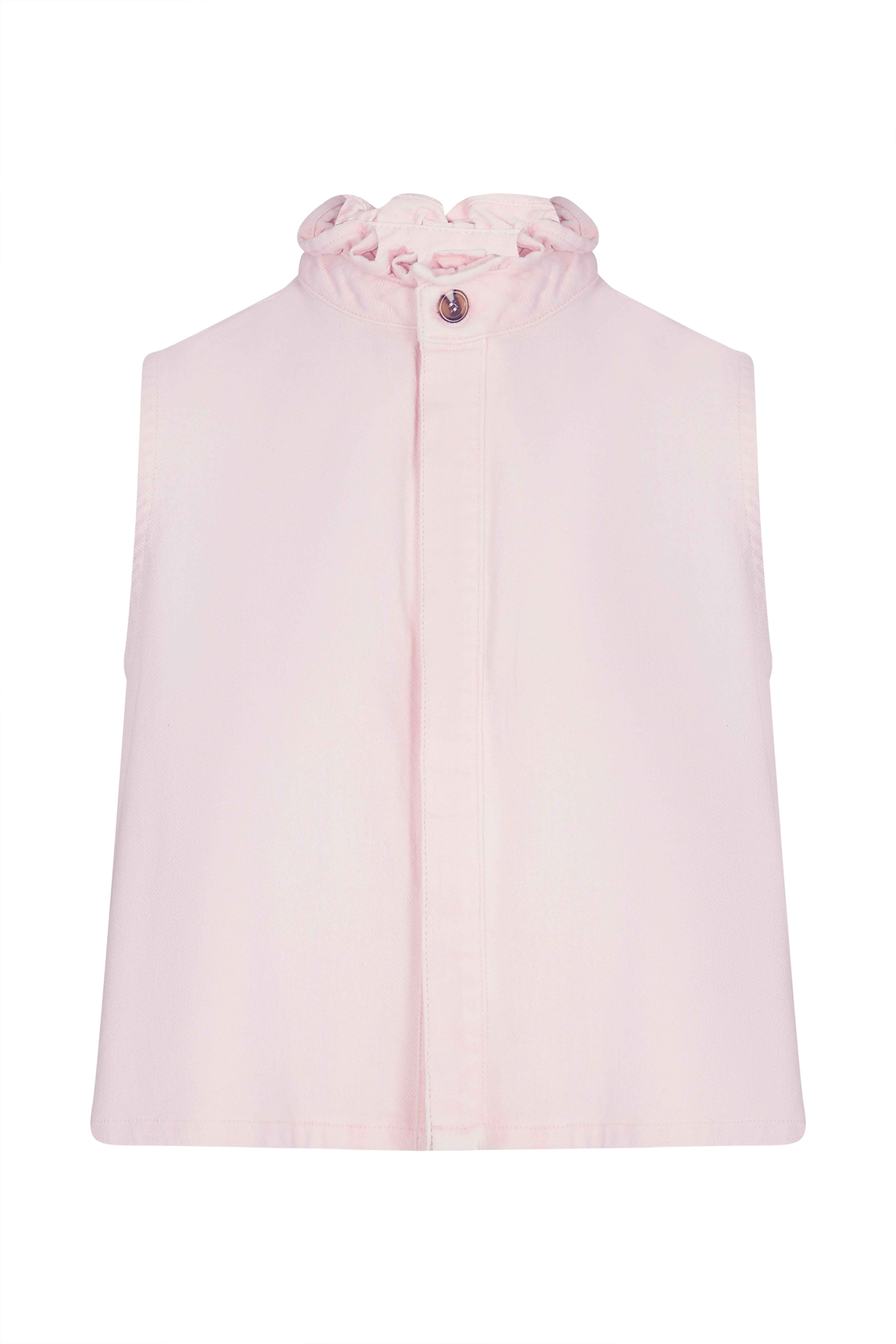 Iris Vest In Blush