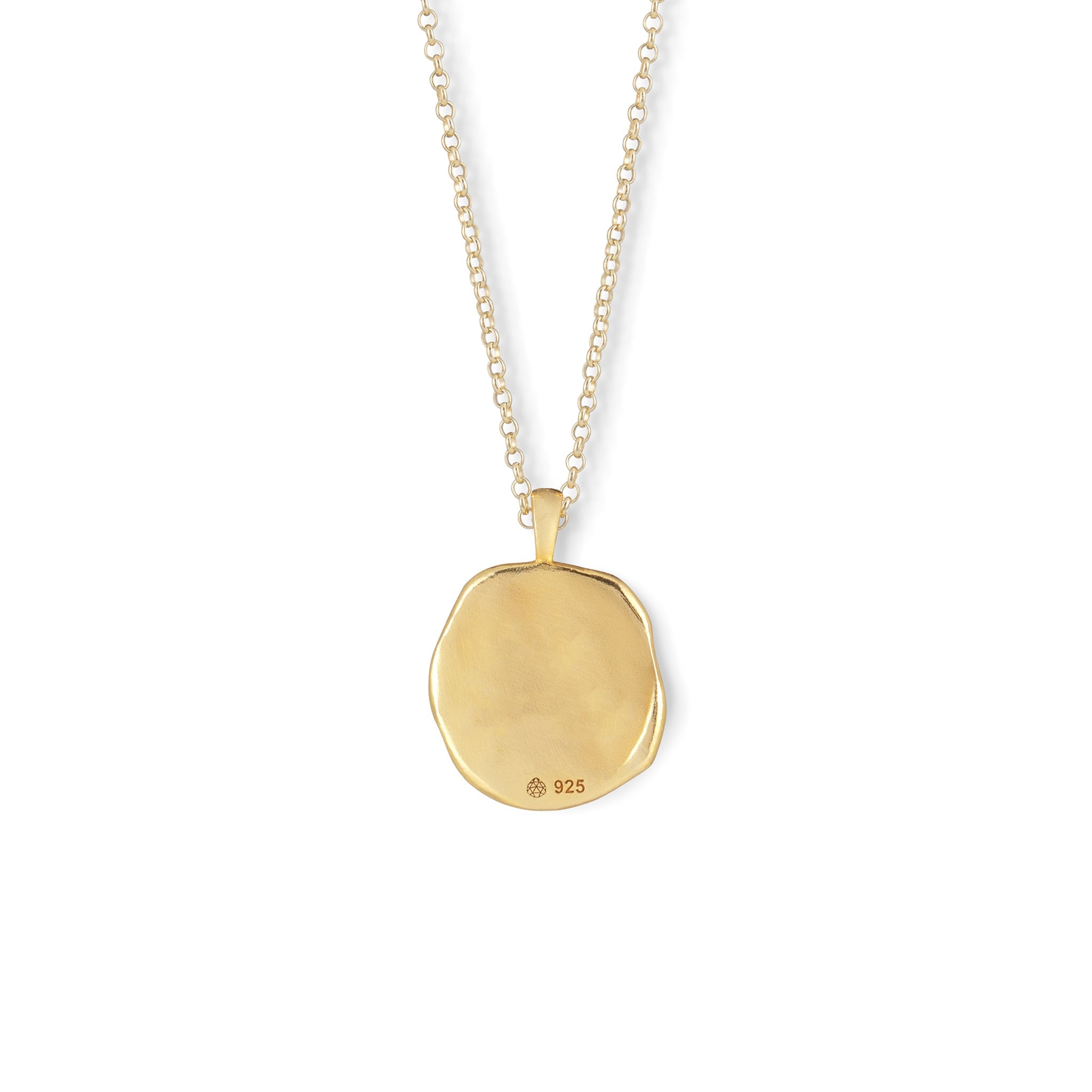 Gemini Zodiac Coin Pendant Necklace