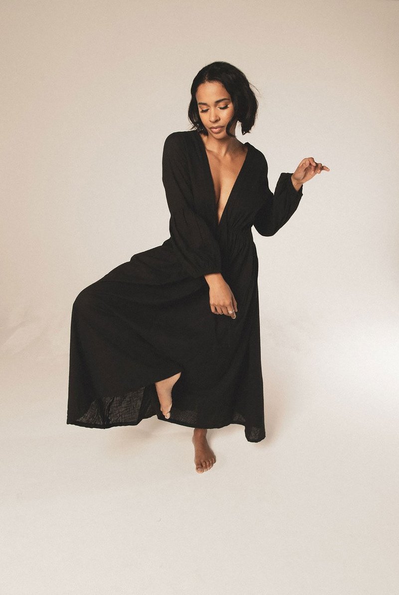 Wild Heart Dress Black