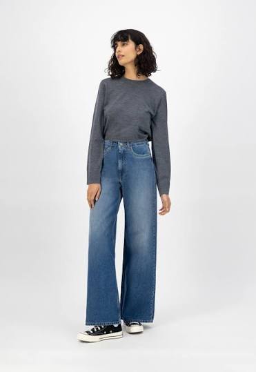 Wyde Sara Jeans – Medium Stone