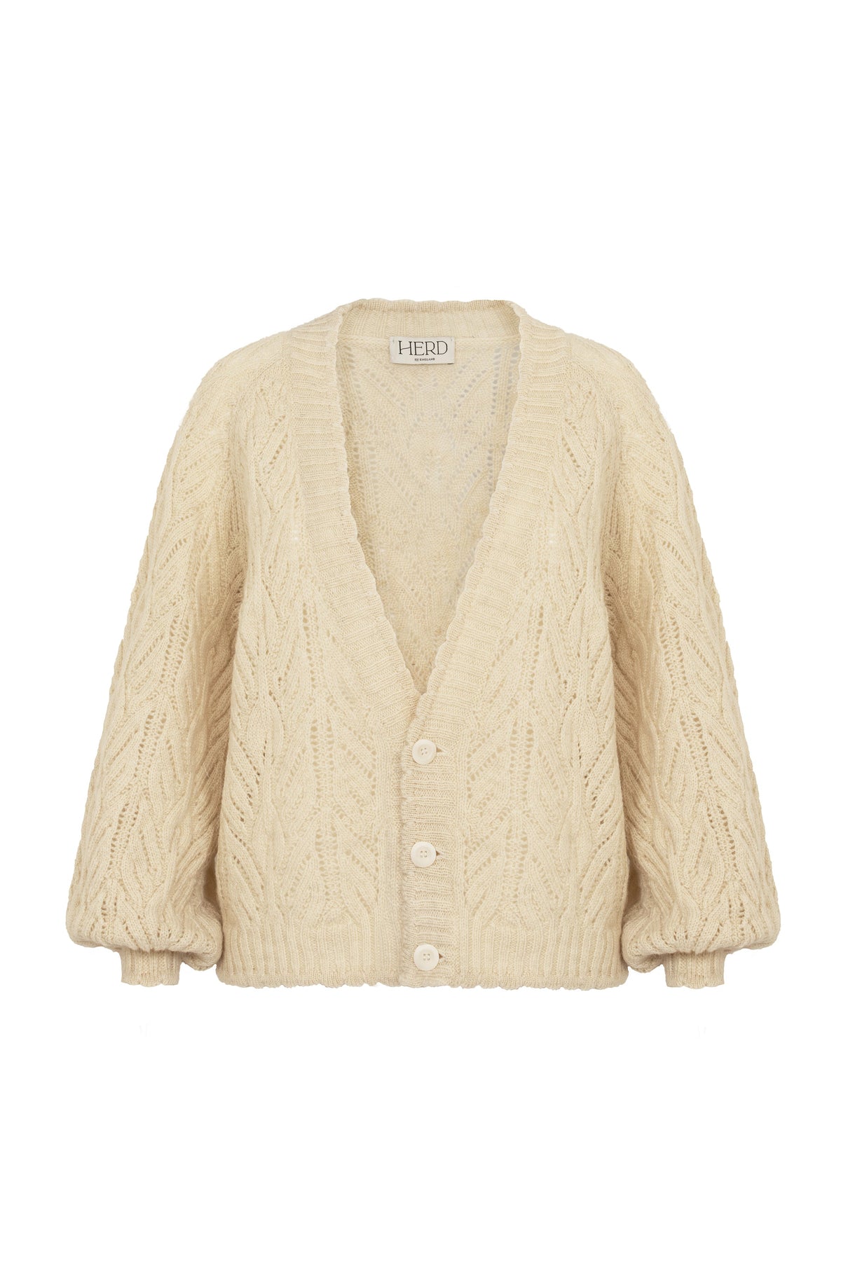Wyre Cardigan in Ecru