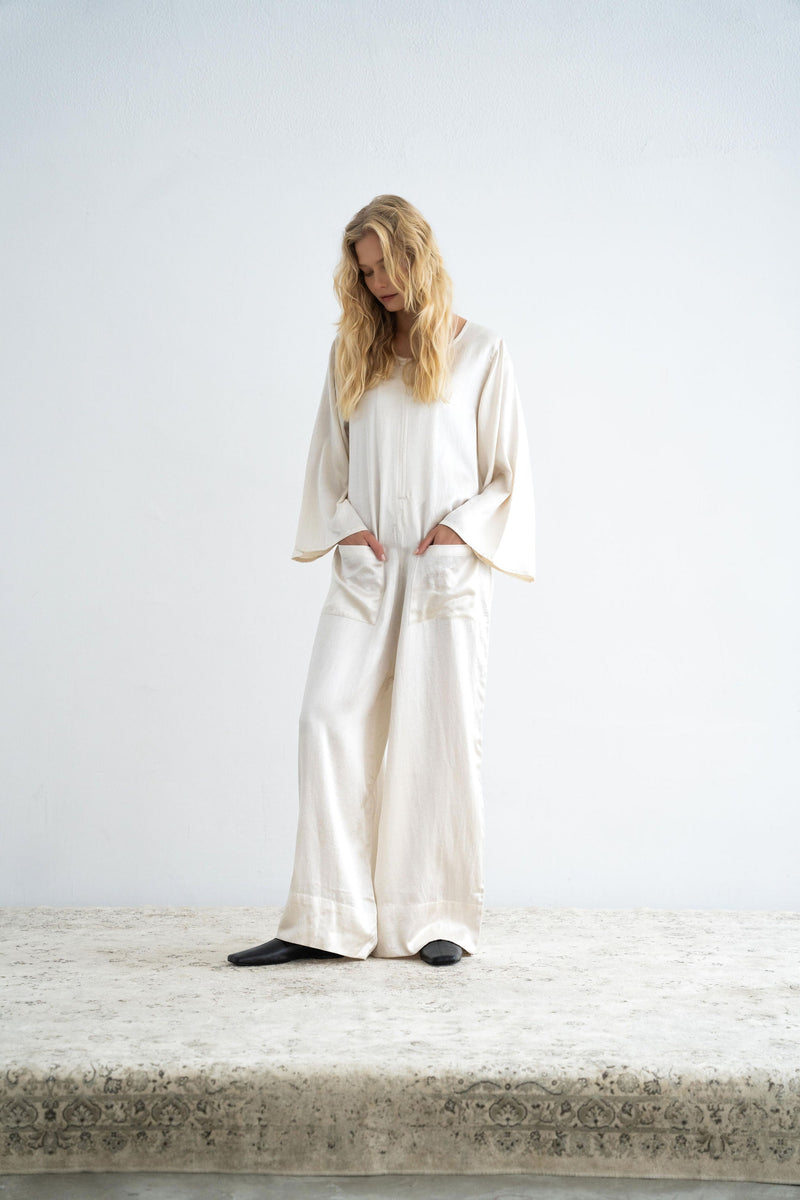 Silk Jumpsuit