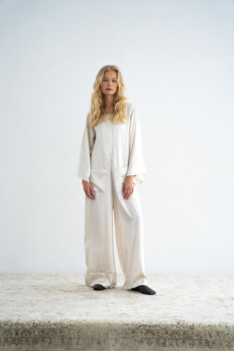 Silk Jumpsuit
