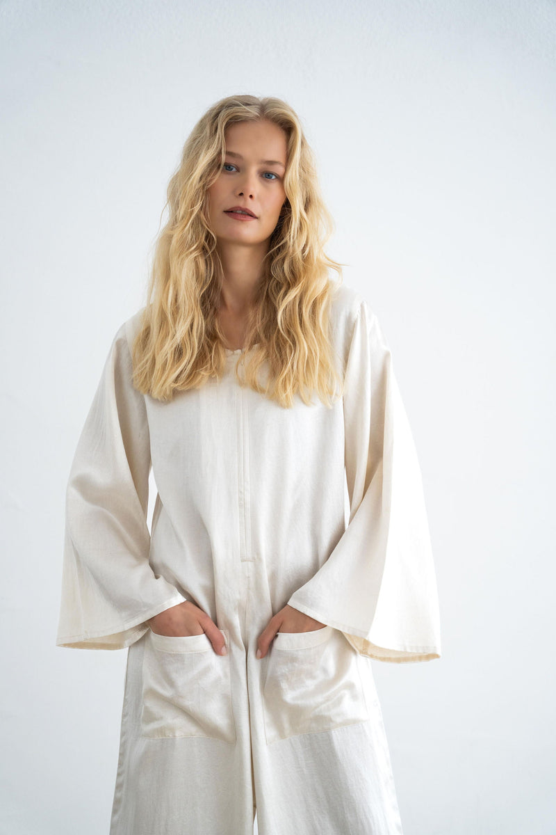 Silk Jumpsuit