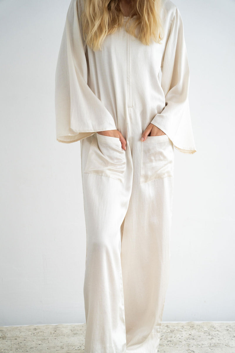 Silk Jumpsuit