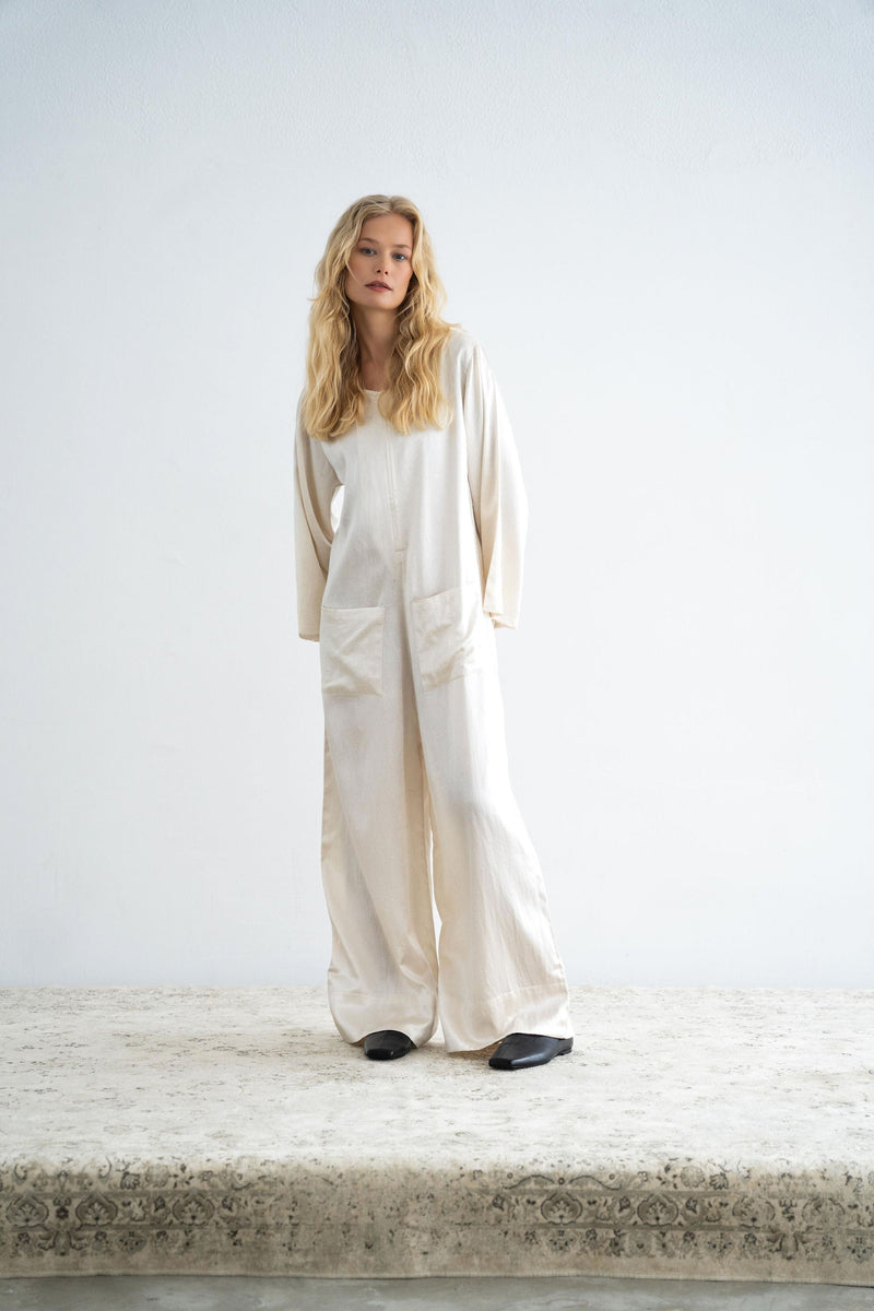 Silk Jumpsuit