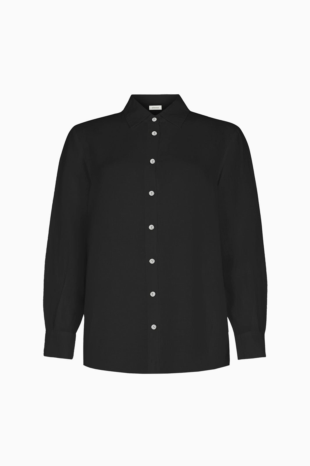 arkitaip Blouses The Gina Oversized Shirt in black