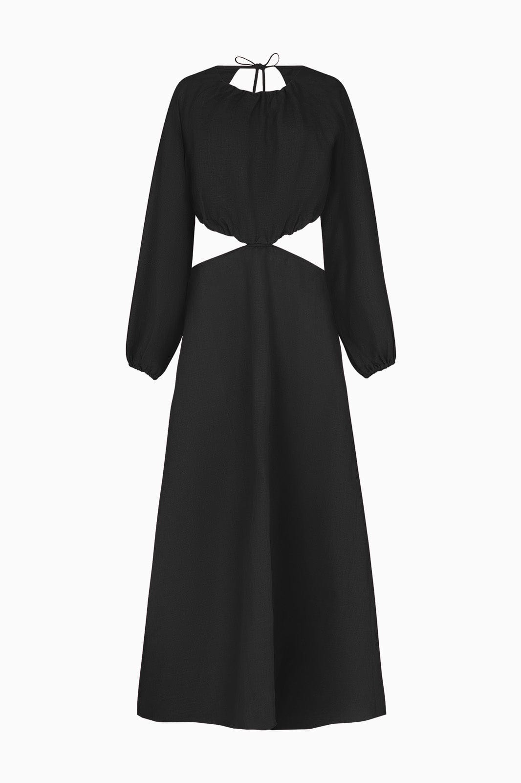 arkitaip Maxi Dresses The Emilia Cut-Out Maxi Dress in black