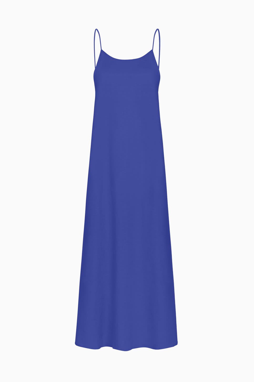 The Trude Linen Slip Dress in klein blue - Gather&See The Trude Linen Slip Dress in klein blue - Gather&See