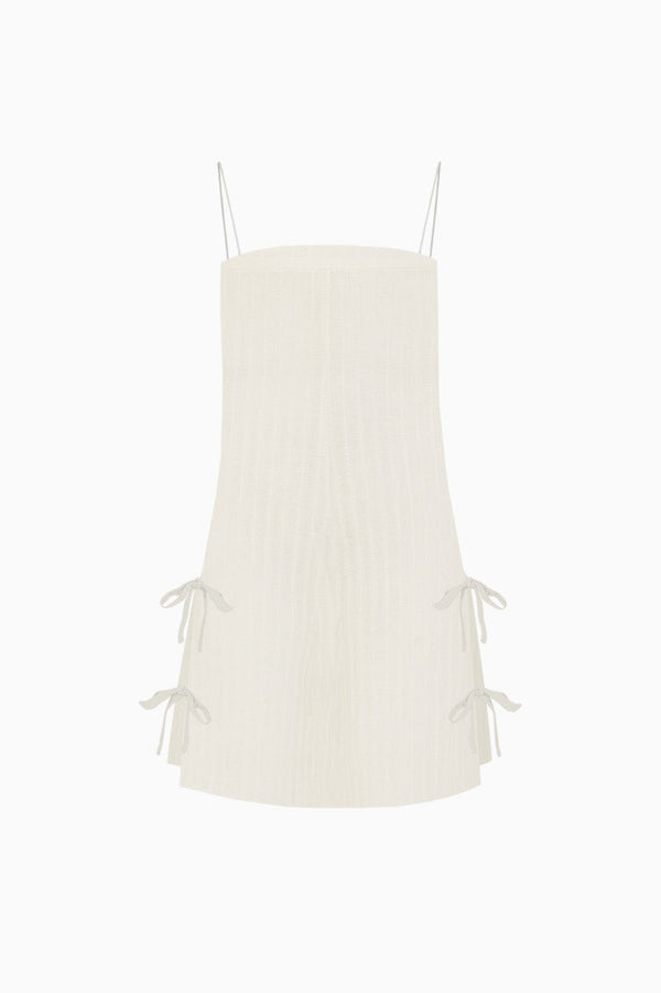 arkitaip Mini Dresses The Livia Tunic Top in off-white