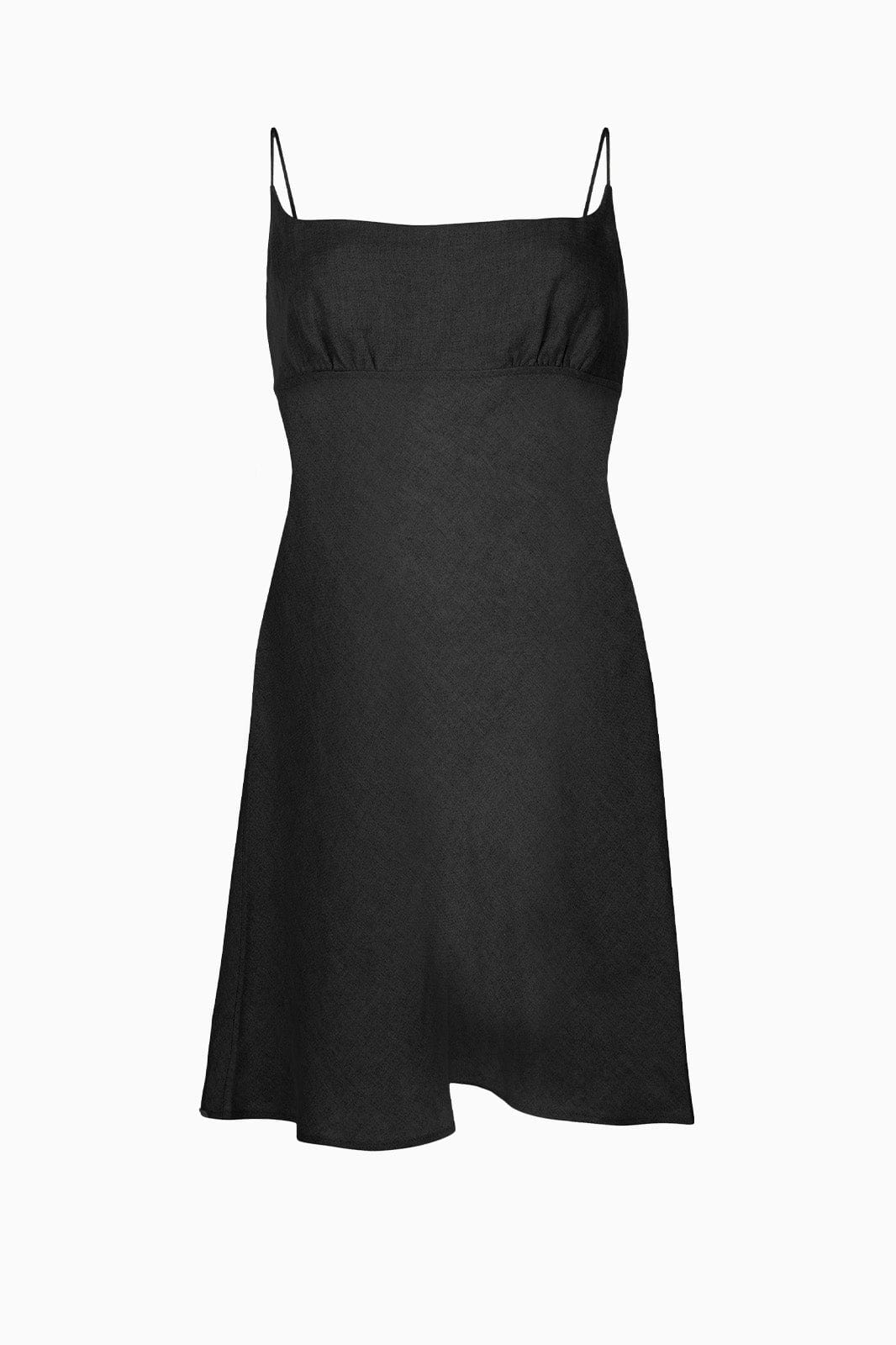 arkitaip Mini Dresses The Nicola Mini Slip Dress in black