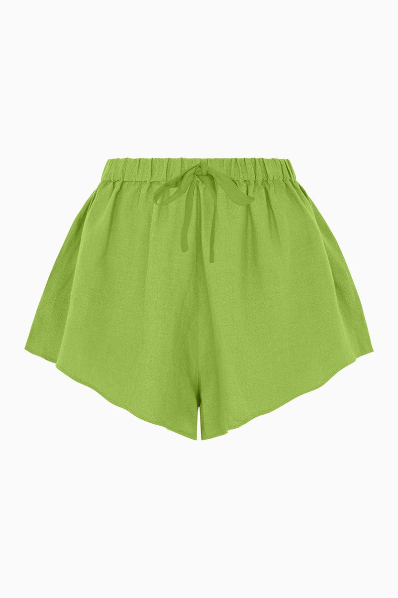 arkitaip Shorts The Charlotte Shorts in apple green