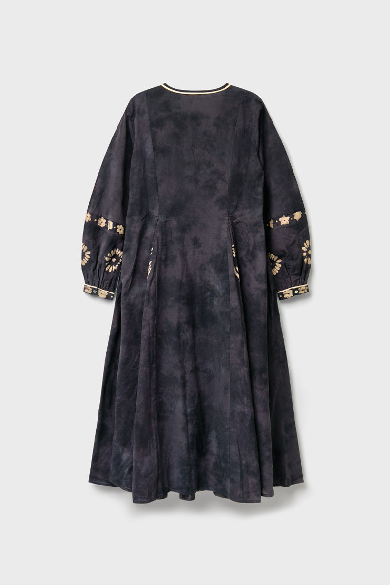 Aimi Hand-Batik Cotton Dress