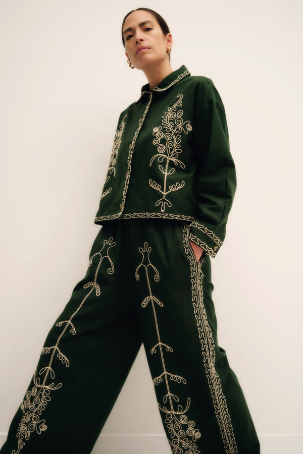 Arnella Embroidered Trousers