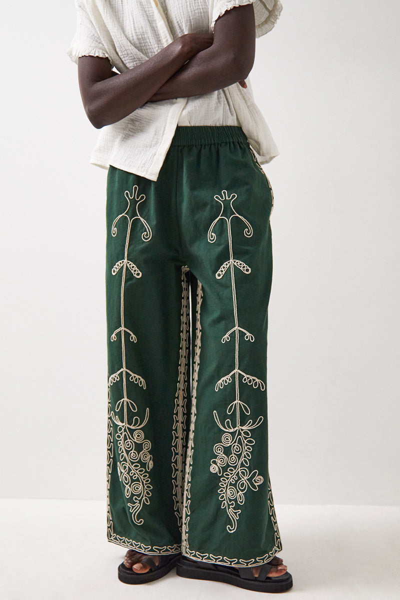 Arnella Embroidered Trousers