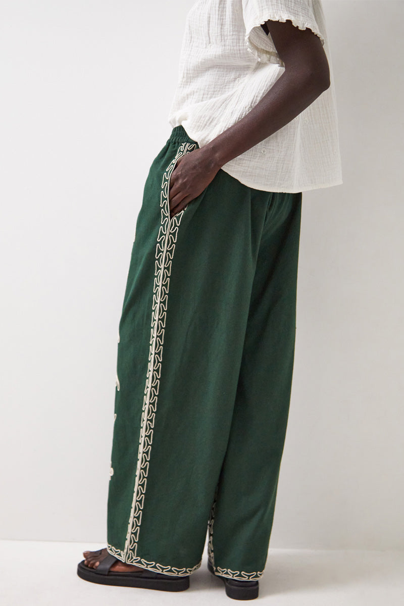 Arnella Embroidered Trousers
