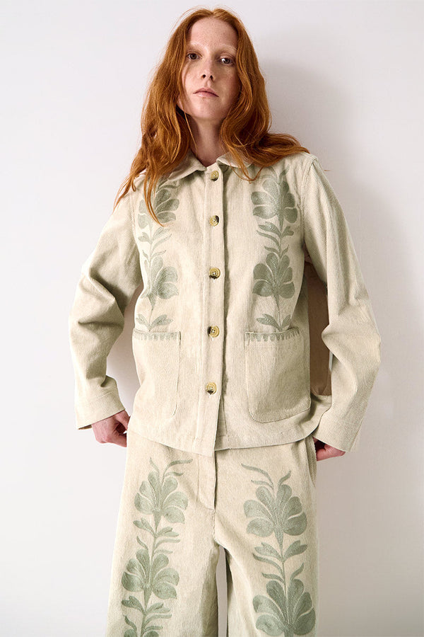 Astrid Cord Embroidered Jacket