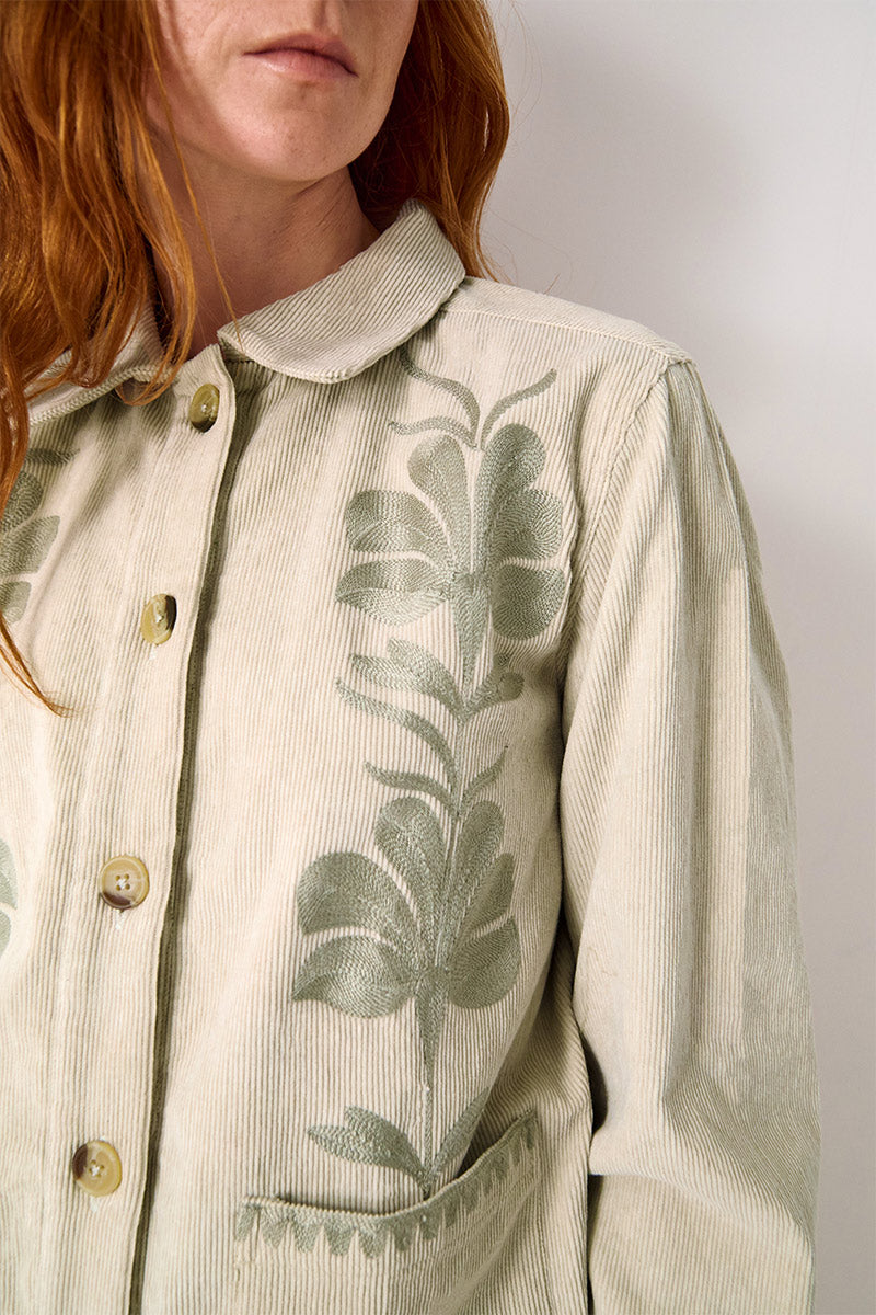 Astrid Cord Embroidered Jacket