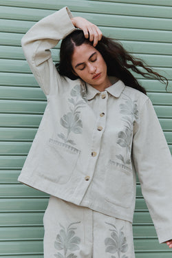 Astrid Cord Embroidered Jacket