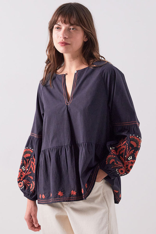 Cerza Embroidered Top