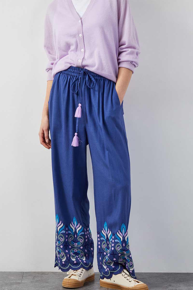 Cresta Embroidered Trousers