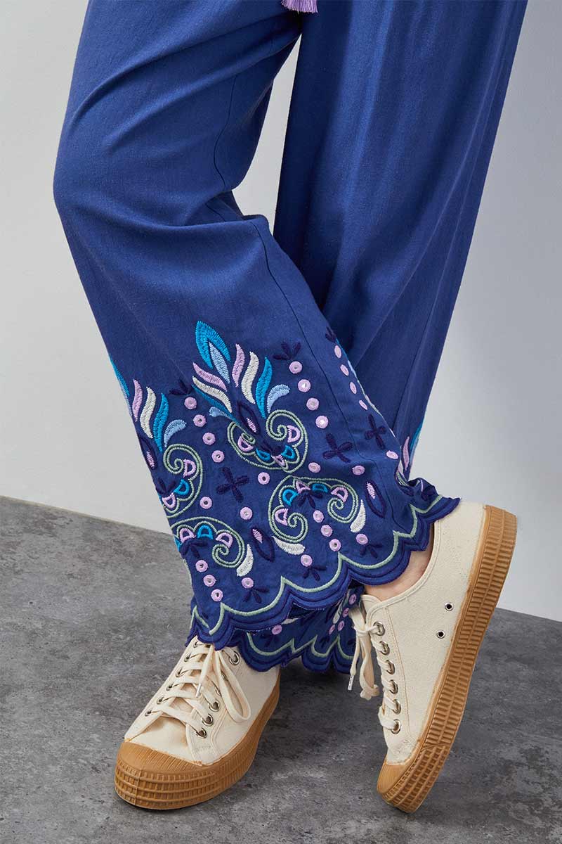 Cresta Embroidered Trousers