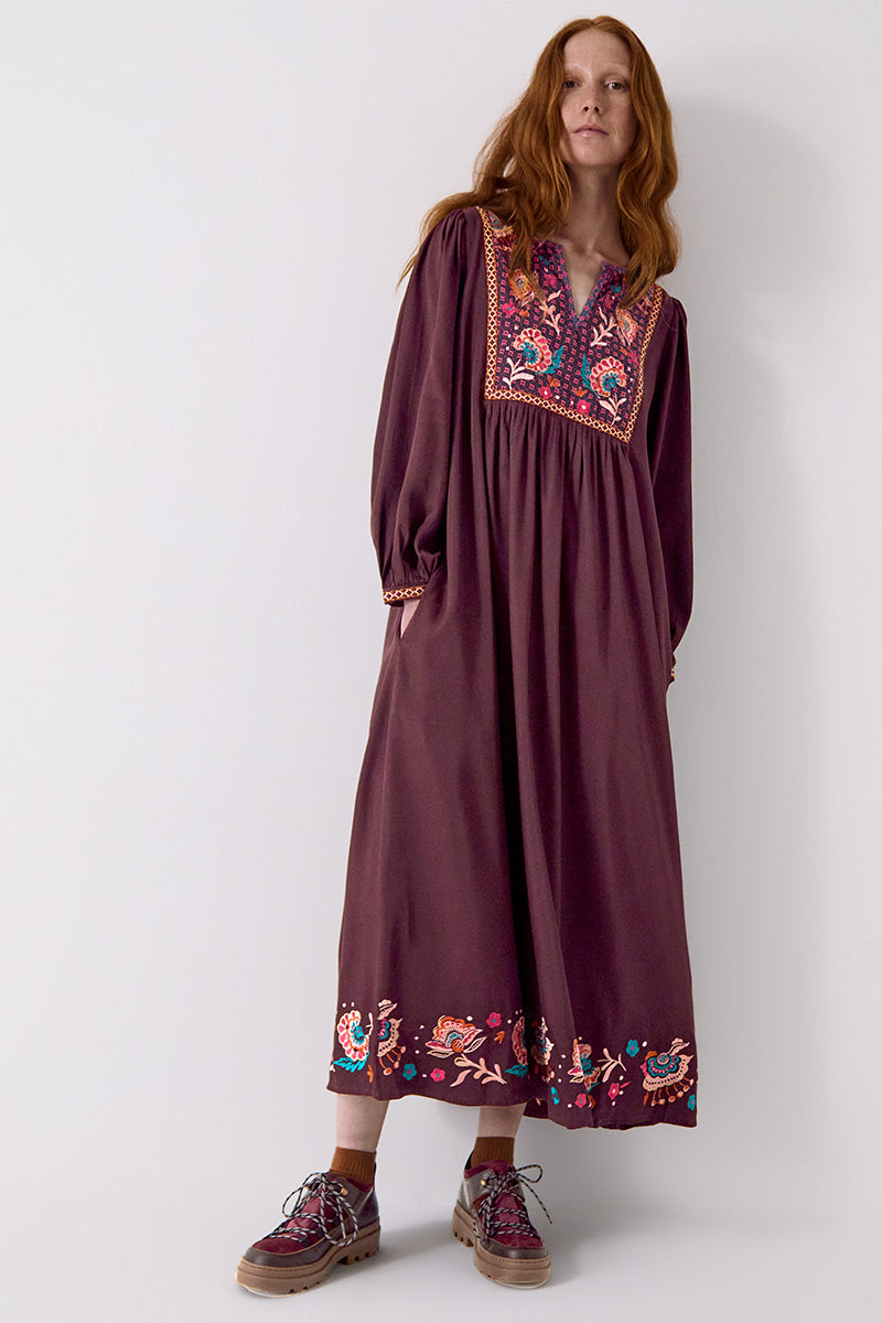 Eliana Embroidered Dress