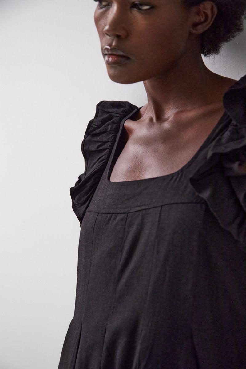 Evie Linen Blend Dress