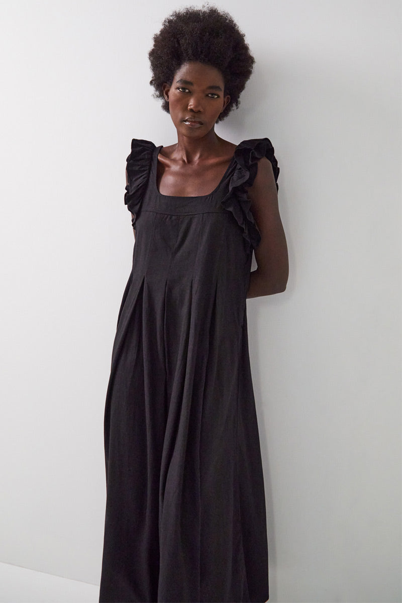 Evie Linen Blend Dress