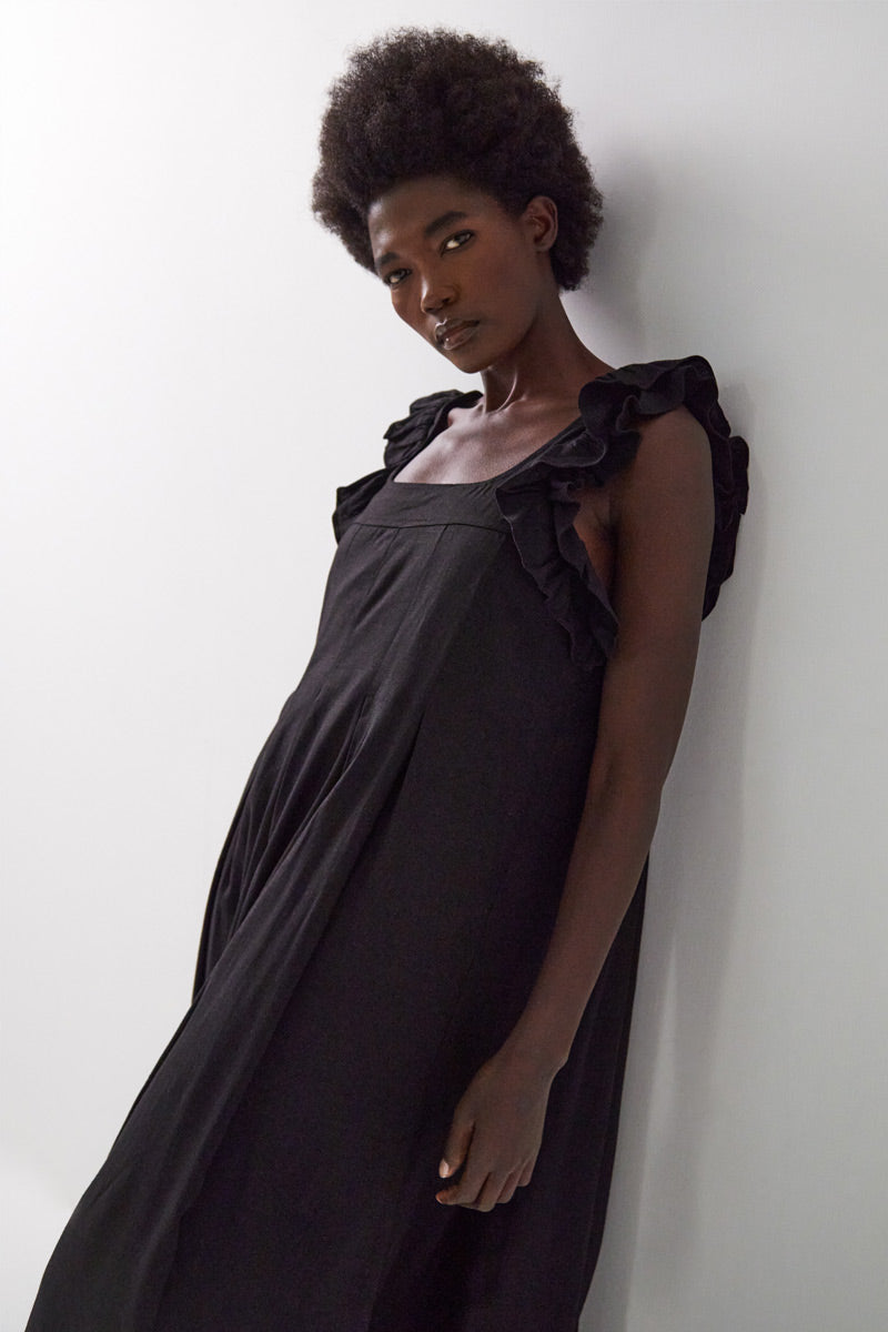 Evie Linen Blend Dress