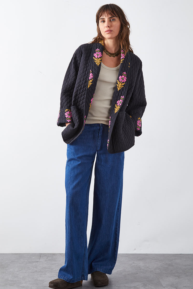 Helena Quilted Floral Jacket