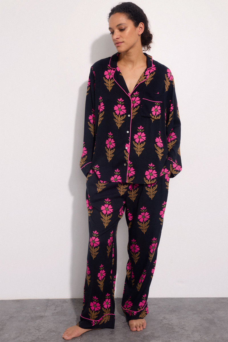 Helena Floral Print Pyjama Set