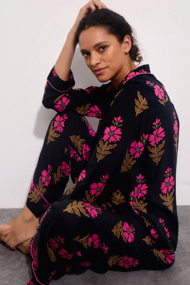 Helena Floral Print Pyjama Set