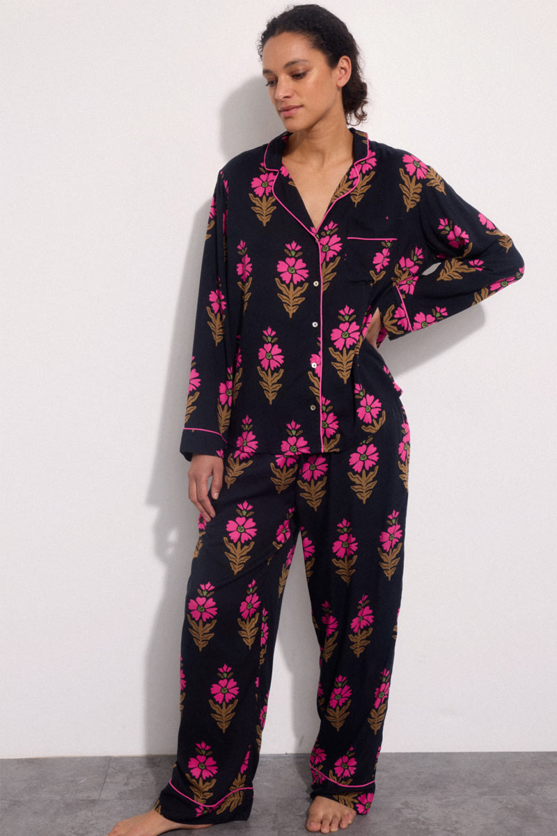 Helena Floral Print Pyjama Set