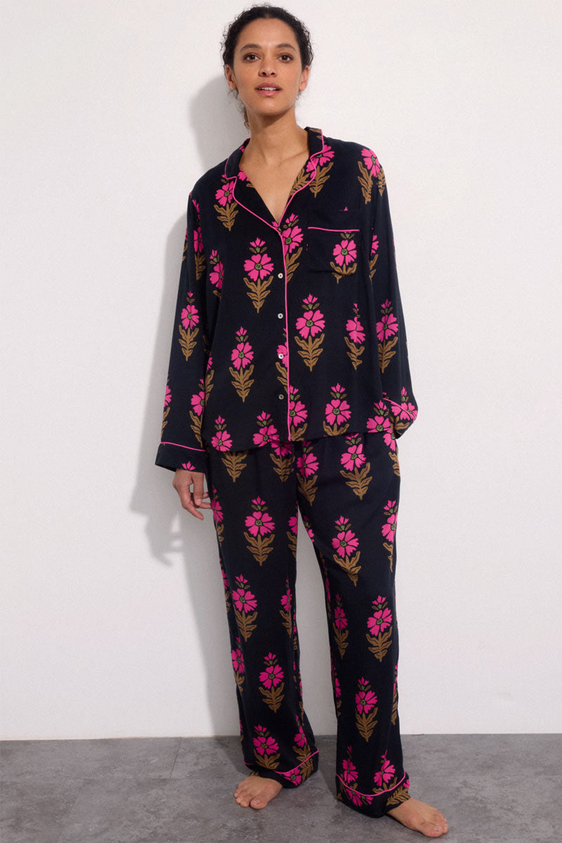 Helena Floral Print Pyjama Set