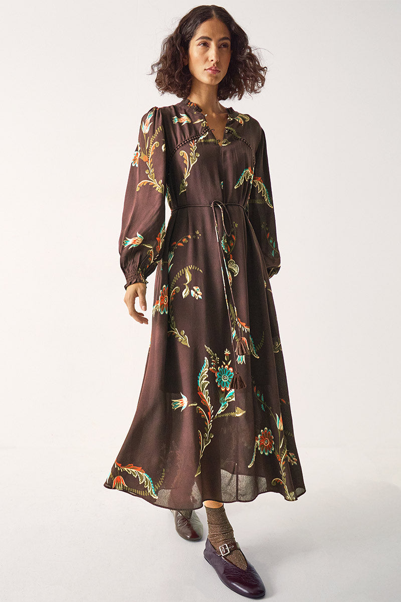 Aimi Hand-Batik Cotton Dress – Gather&See