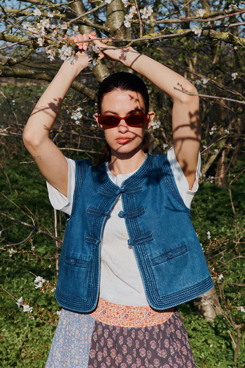 Juna Denim Gilet