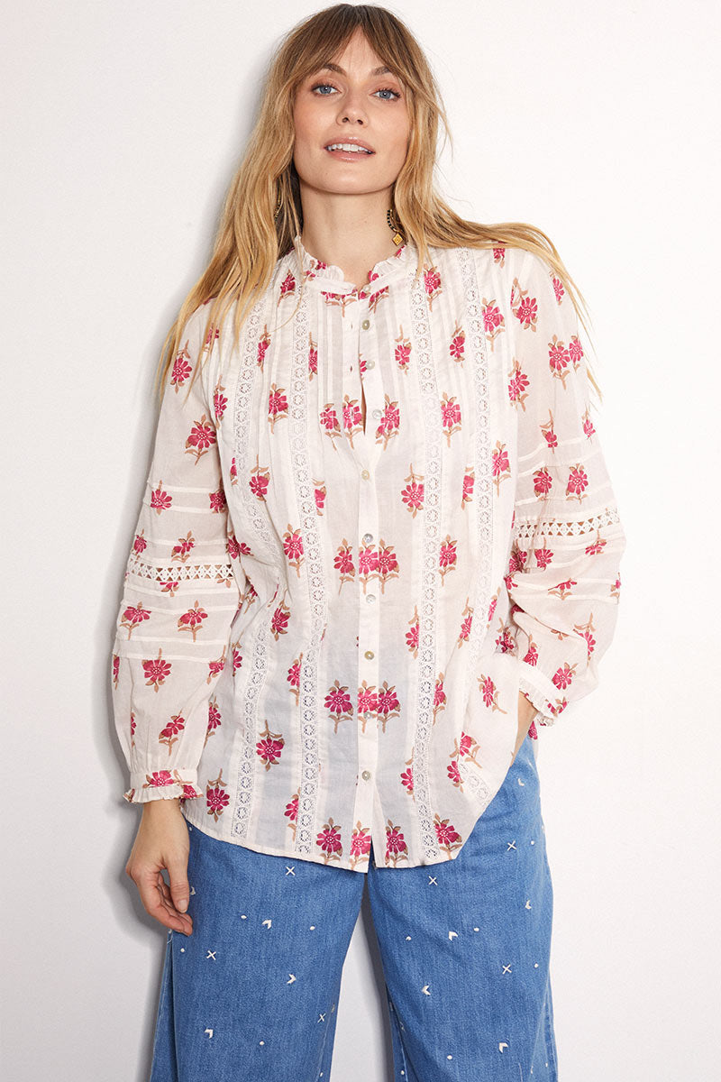 Stine Floral Print Blouse