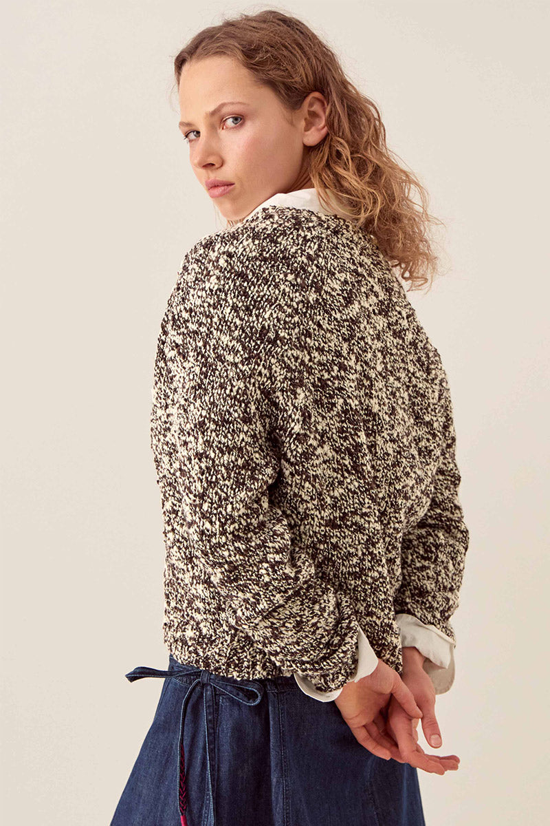 Willow Boucle Knit Cardigan