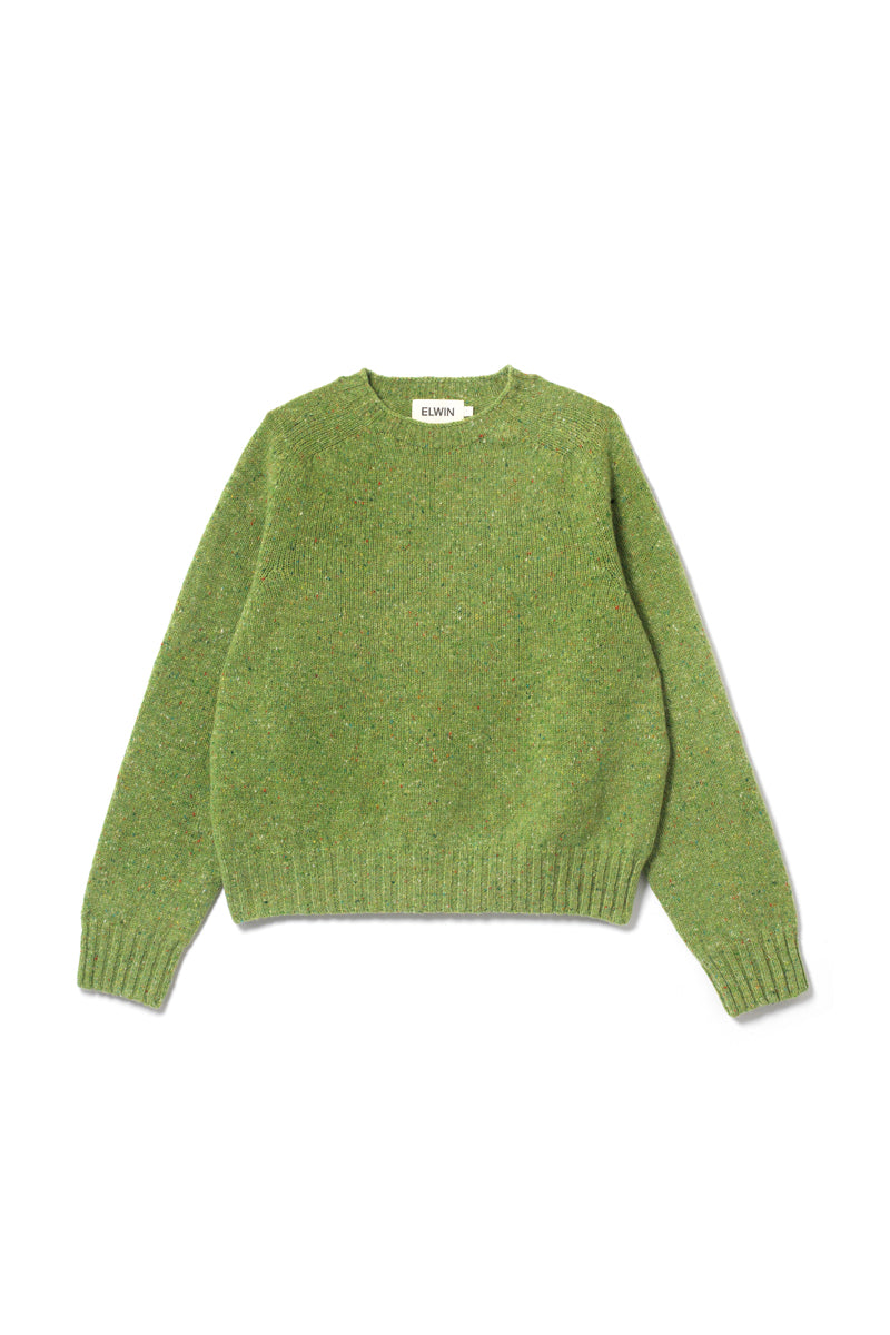 Ada Donegal Style Sweater Apple