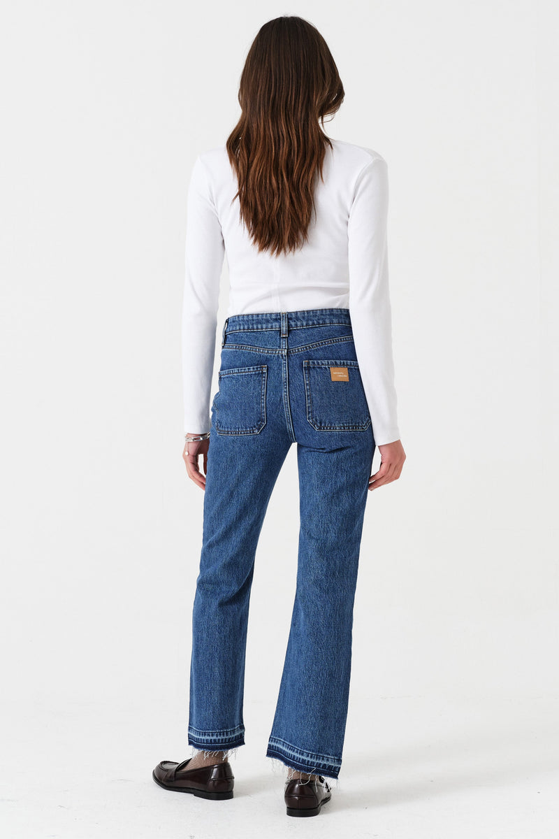 Gigi Kick Flare Jean in Napa