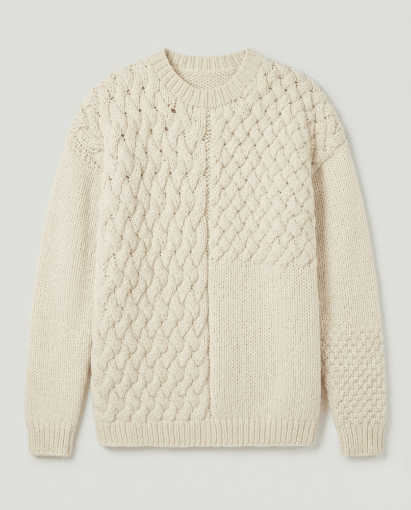 Heartbreaker: Seal Salt Alpaca & Wool Sweater