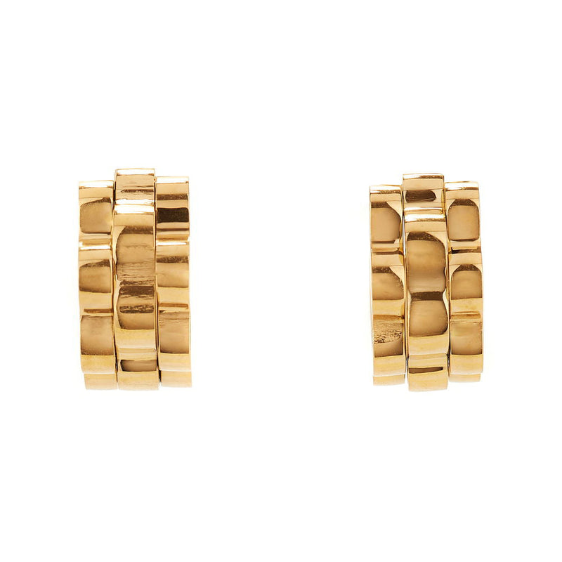 Baby Watch Strap Gold Hoops