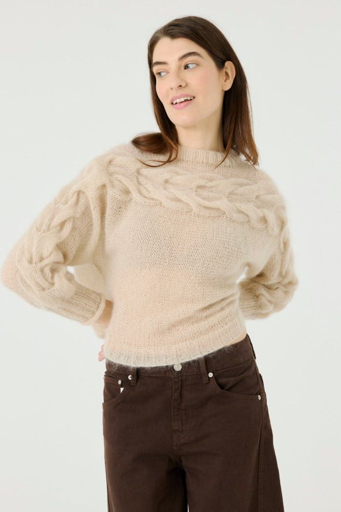 Jūra: Cloud Silk & Mohair Sweater