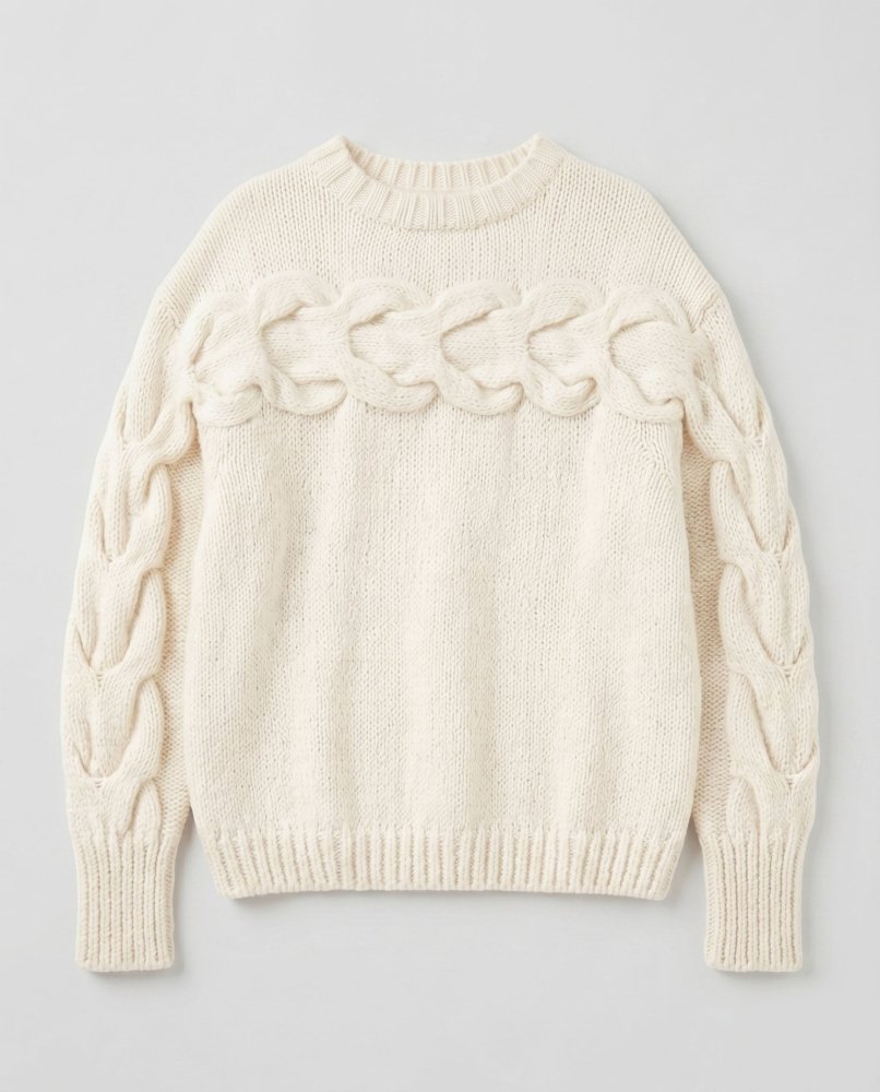 Jūra: Sea Salt Merino Wool Sweater