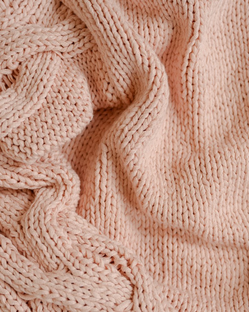 Kovas: Dusty Pink Cotton Cardigan