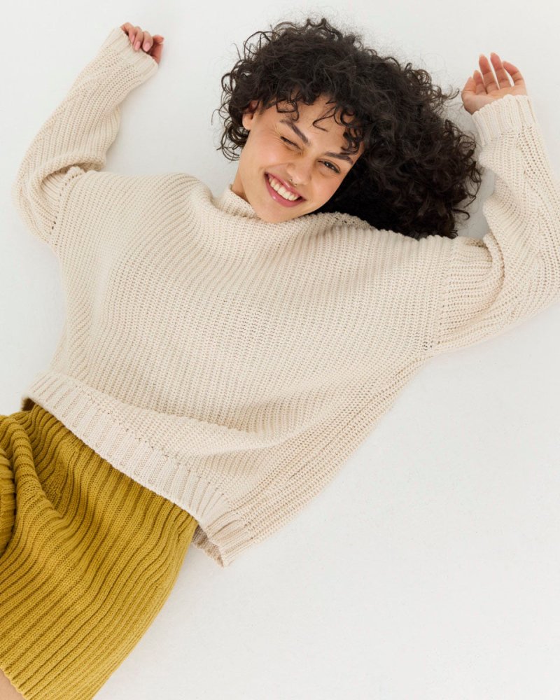 Laumės: Oat Cotton Sweater