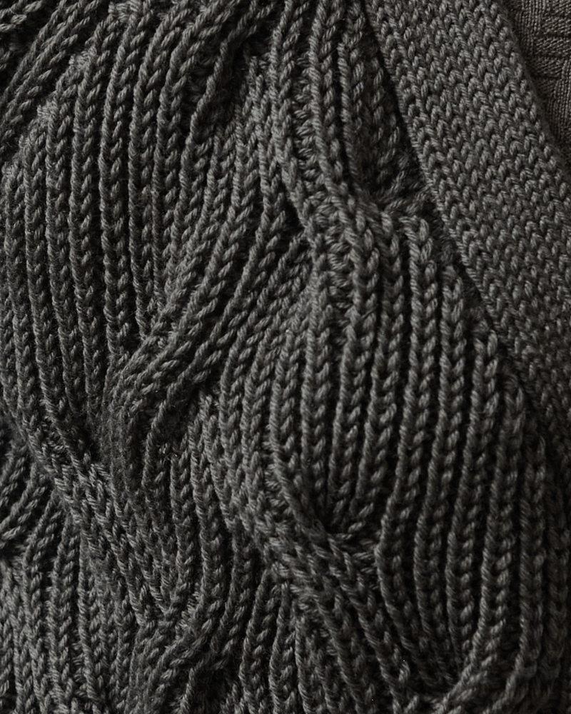 Nemunas: Nettle Merino Wool Cardigan